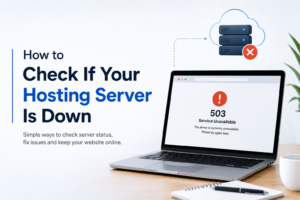 How to Check If Your Hosting Server Is Down (Complete Guide for Beginners)