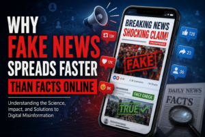Why Fake News Spreads Faster Than Facts Online