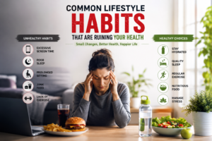 Common Lifestyle Habits That Are Ruining Your Health